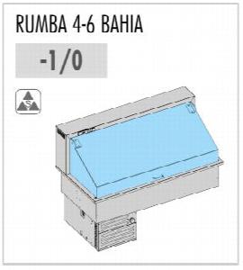 Витрина рыбная Tecfrigo Rumba 6 Bahia встраиваемая