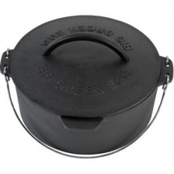 Купить духовка голландская (чугунная) 5.2л big green egg 117052 – цена от завода, доставка до двери | RuOborudovanie.ru