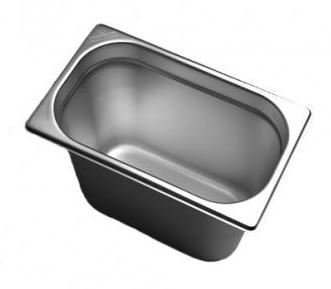 Гастроемкость из нержавеющей стали GN1/4х20 см Paderno 1410820