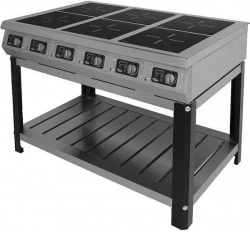 Купить плита индукционная grill master ф6ип/800 60010 (на подставке) 6 зон нагрева – цена от завода, доставка до двери | RuOborudovanie.ru