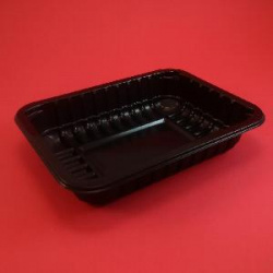 Купить контейнер под запайку pp 187x137x36 черный, 480 шт – цена от завода, доставка до двери | RuOborudovanie.ru
