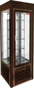 Витрина кондитерская вертикальная Hicold Vrc 350 R Sh Brown Fr