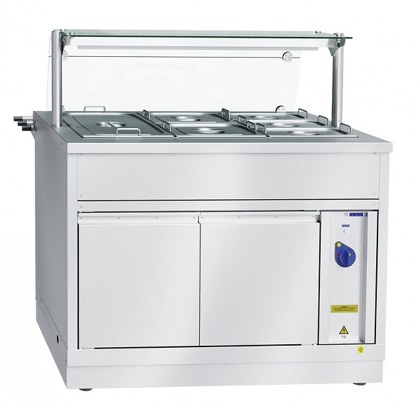 Мармит 2-х блюд Abat ЭМК-70Х арт.21000002880 подогр.полка Hot-Line