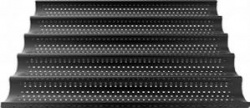 Купить лист для печи unox tg 435 600x400 foro baguette black – цена от завода, доставка до двери | RuOborudovanie.ru