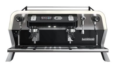 Кофемашина Sanremo F18 2 гр. 220В автомат белая