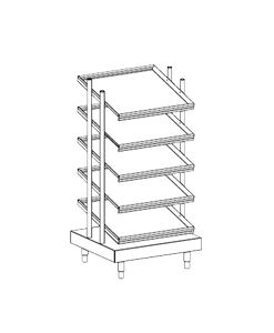 Диспенсер для стаканов Apach Chef Line Ldg76
