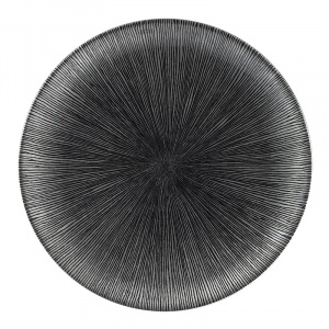 Тарелка мелкая 28,8СМ, без борта, цвет Agano Black, Studio Prints Agblev111