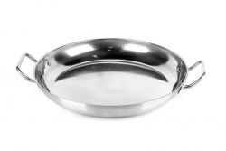 Купить сковорода 360х53 мм нерж с двумя ручками viatto 101708 – цена от завода, доставка до двери | RuOborudovanie.ru