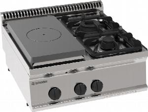 Плита комбинированная 700 серии Tecnoinox Pcp70G7 613004 газ