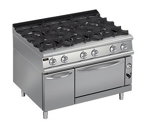 Плита газовая 700 серии Apach Chef Line Lrrg127Fecs