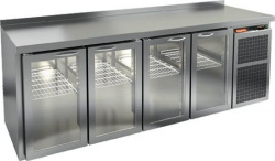 Купить стол с охлаждающим шкафом шкафом со стеклом двер.hicold sng 1111 br2 ht – цена от завода, доставка до двери | RuOborudovanie.ru