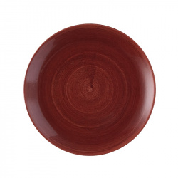 Купить тарелка мелкая 28,8см, без борта, stonecast patina, цвет rust red pareev111 – цена от завода, доставка до двери | RuOborudovanie.ru