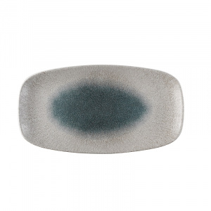 Блюдо прямоугольное Chefs 35,5Х18,9СМ, без борта, цвет Raku Duo Agate-Topaz, Studio Prints Rdatxo141