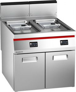 Фритюрница Angelo Po 1N1FR4GD газовая 2 ванны 12+12 л