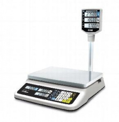 Весы торговые Cas PR-30P (LCD, II) RS (30кг, 5/10г) электронные