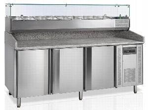 Стол для пиццы Tefcold Pt1300 + Vk38-200