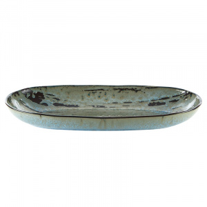 Блюдо овальное глубокое 34Х16СМ 0,45Л, керамика, Vintage C22234