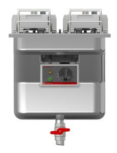 Фритюрница Fri Fri Super Easy Built-In411(670124) с 1 ванной 17-20,5л электрическая встраиваемая