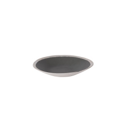 Купить тарелка глубокая 20см h4см, керамика, цвет anthracite, reflets d'argent 963598 – цена от завода, доставка до двери | RuOborudovanie.ru