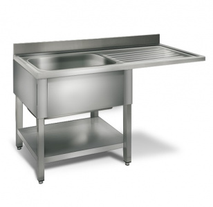 Стол для ПММ Kocateq STR127SBL1 с мойкой