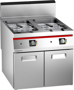 Фритюрница Angelo Po 1N1FR2I газовая 2 ванны 22+22л