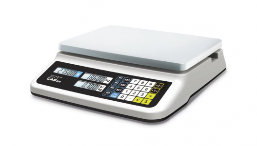 Весы торговые Cas PR-06P (LCD, II) (6кг, 1/2г) электронные