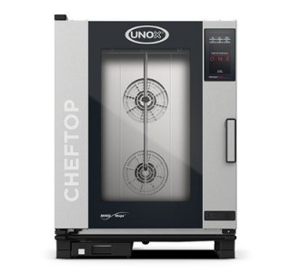 Пароконвектомат Unox XEVC-1011-E1RM на 10хGN1/1, с щупом, элекктр. настольн.