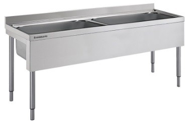 Ванна моечная Angelo Po 20L28 двойная