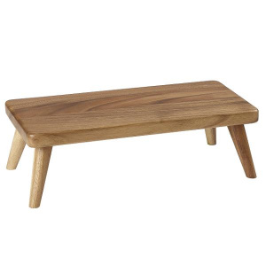 Подиум деревянный "ТАБУРЕТ" 33,5Х15,3СМ H10,6См Buffetscape Wood Zcawsmrs1