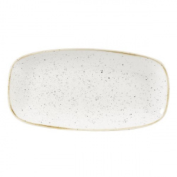 Купить блюдо прямоугольное chefs 29,8х15,3см, без борта, stonecast, цвет barley white swhsxo111 – цена от завода, доставка до двери | RuOborudovanie.ru