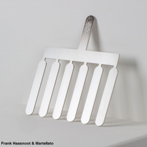 Трафарет для декора "Leaf Eclair Comb" 12Х2,5СМ, нерж.сталь, дизайн - Frank Haasnoot 20Fh04