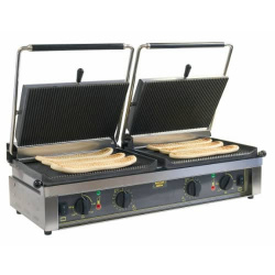 Купить гриль контактный roller grill double panini ft – цена от завода, доставка до двери | RuOborudovanie.ru