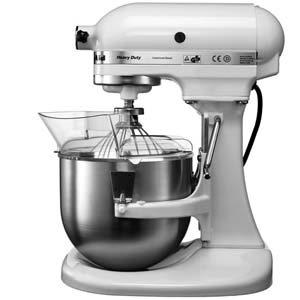 Миксер планетарный KitchenAid 5KPM5EWH настольный 