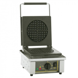 Вафельница Roller Grill GES75 бельгийские 1зона (круг 180х180х12мм - чугун)