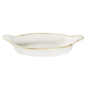Форма для запекания овальная 23,2Х12,5СМ 0,38Л, с ручками, Stonecast, цвет Barley White Swhsioen1
