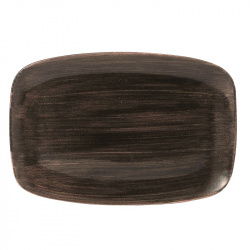 Купить блюдо прямоугольное chefs 35,5х24,5см, без борта, stonecast patina, цвет iron black paibxp141 – цена от завода, доставка до двери | RuOborudovanie.ru