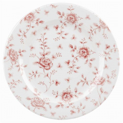 Купить тарелка мелкая 30,5см vintage prints, цвет cranberry rose chintz rccvp111 – цена от завода, доставка до двери | RuOborudovanie.ru
