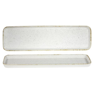 Блюдо сервировочное Gn 2/4 53Х15СМ H2,5См 1,4Л, Stonecast Hints, цвет Barley White Shwhslbd1