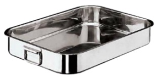 Противень Paderno 11941-35 из нержавеющей стали стандартный 35х25см