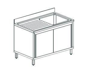 Ванна моечная Apach Chef Line Ls146-54Lwsd