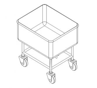 Ванна моечная Kogast мобил. Vb-100 15848
