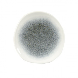 Купить тарелка мелкая "волна" 18,6см, без борта, цвет raku topaz blue, studio prints rktbog71 – цена от завода, доставка до двери | RuOborudovanie.ru