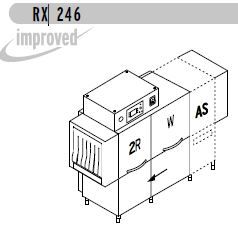 Машина посудомоечная Dihr Rx 246 As Dx+Dde+Dr64+Hr10