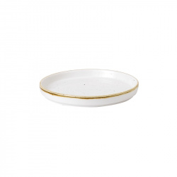 Купить тарелка мелкая chefs walled d15,7см h2см, с прямым бортом, stonecast, цвет barley white swhswp161 – цена от завода, доставка до двери | RuOborudovanie.ru