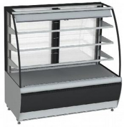 Купить витрина холодильная кондитерская k70 vm 1,3-2 standard 9006-9005 (вхсв-1,3д carboma откр)техно – цена от завода, доставка до двери | RuOborudovanie.ru