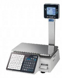 Купить весы торговые cas cl3000j-06p (tcp-ip)с печатью этикеток (80мм) со стойкой – цена от завода, доставка до двери | RuOborudovanie.ru