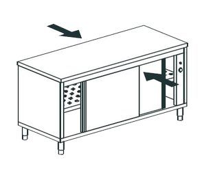Стол тепловой сквозной Apach Chef Line Lhc621Sh2Pt