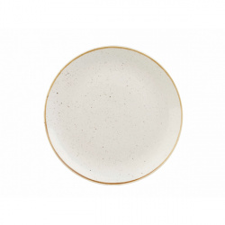 Купить тарелка мелкая 16,5см, без борта, stonecast, цвет barley white swhsevp61 – цена от завода, доставка до двери | RuOborudovanie.ru