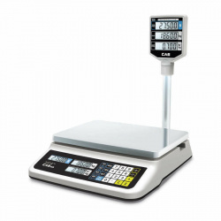 Купить весы торговые cas pr-15p (lcd, ii) (15кг, 2/5г) электронные – цена от завода, доставка до двери | RuOborudovanie.ru