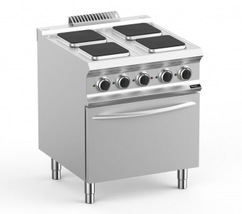 Плита электрическая 4 конфорочная 700 серии Apach Chef Line Glre77Fep